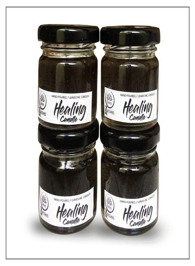7LEAVES INC. 7LEAVES INC Black Candle Gel (Set of 4) - Image 1
